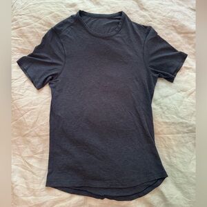 Lululemon 5 Year Basic Tee Heathered Nautical Navy Size XS